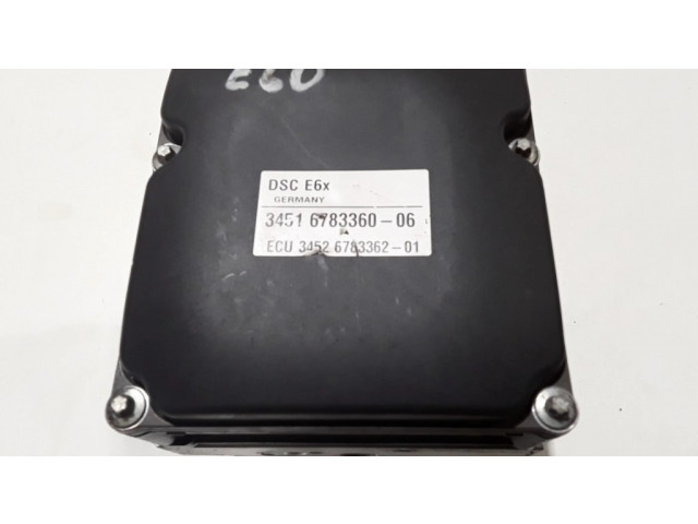 Jednotka ABS 6783360, 3452678336201   BMW 5 E60 E61 2007