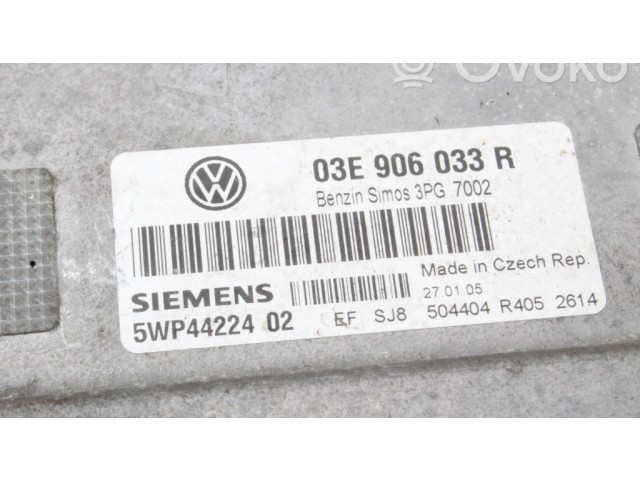 Блок подушек безопасности 03E906033R, 5WP4422402   Volkswagen Polo VI