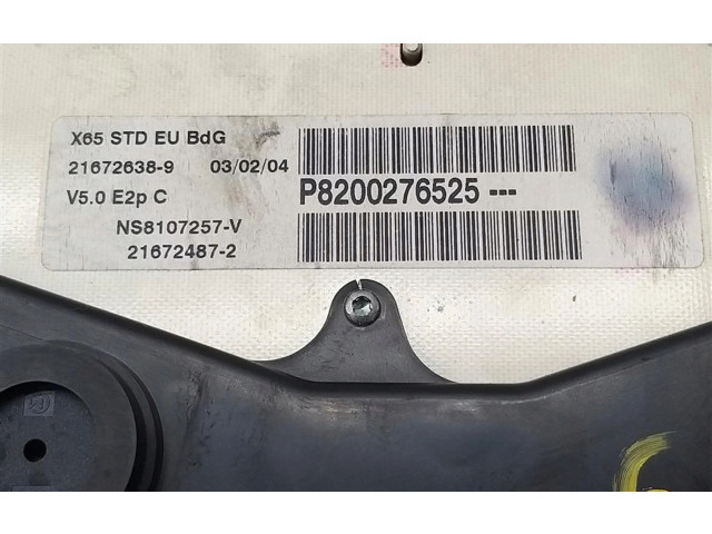 Přístrojová deska  Renault Clio V 2004 P8200276525  
