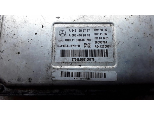Řídící jednotka A0034469040, A6461505777   Mercedes-Benz E W211 2006