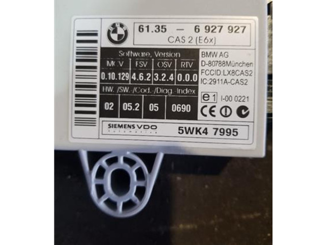 Řídící jednotka 61356927927, 5WK47995   BMW 5 E60 E61 2004