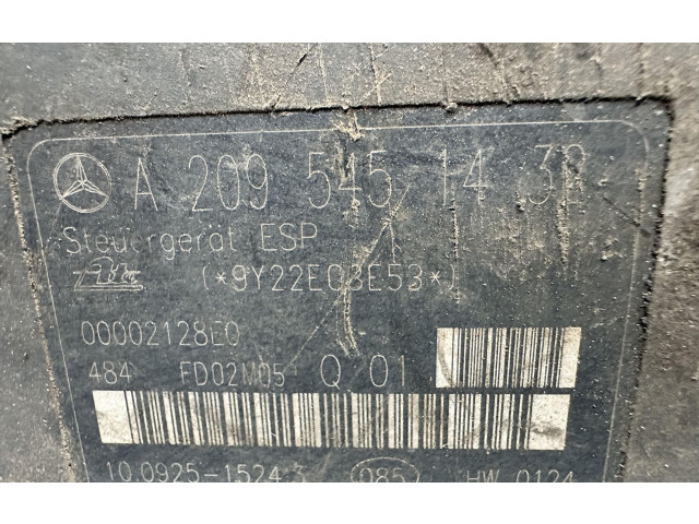 Блок управления АБС A2095451432, A2095451432   Mercedes-Benz C W203