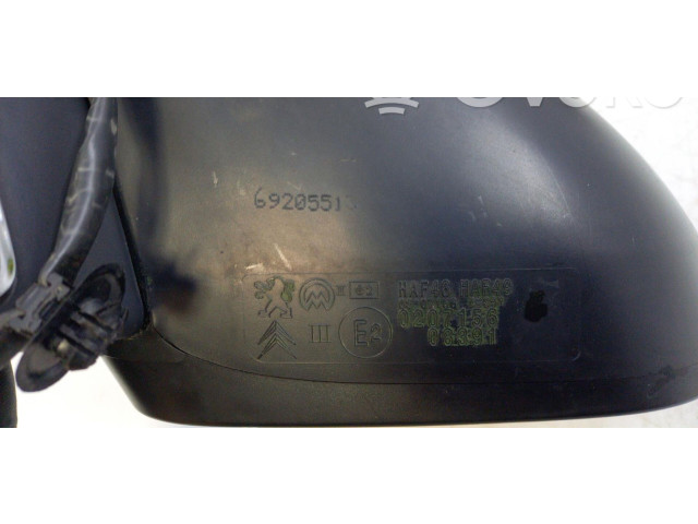 Zpětné zrcátko  levé Citroen C3 2010  00008154AQ  