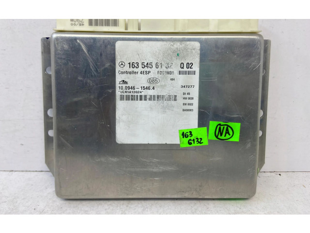 Řídící jednotka A1635456132   Mercedes-Benz ML W163 2001