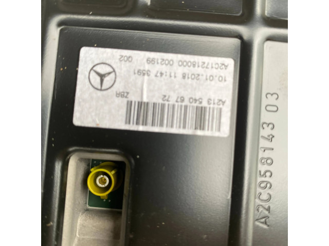 Přístrojová deska  Mercedes-Benz E W213 2016 061965316A, A2135406772  