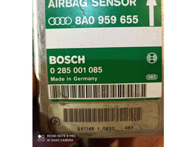 Блок подушек безопасности 8A0959655, 0285001085   Audi A6 S6 C4 4A