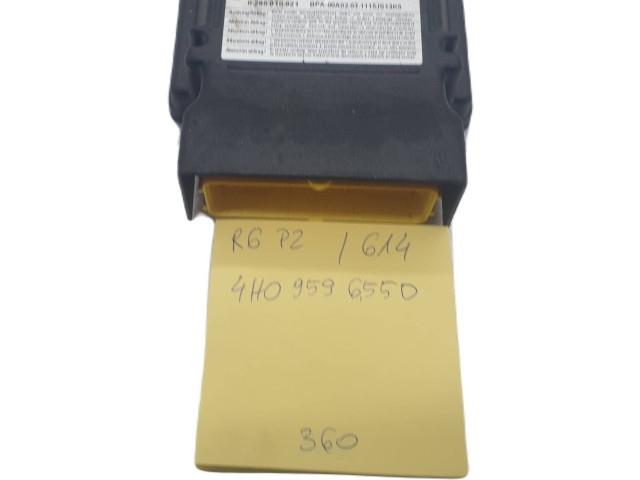 Блок подушек безопасности 4H0959655D, 0285010921   Audi A8 S8 D4 4H