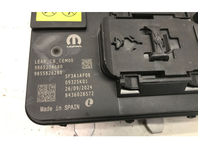 Блок управления 9865274680, 9855826280   Peugeot 3008 III