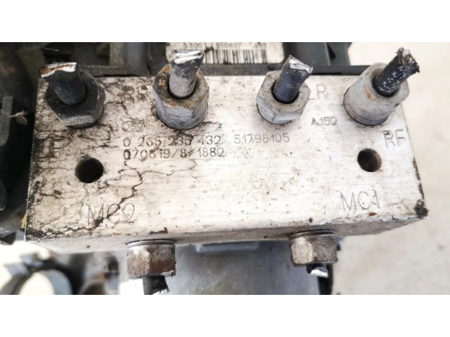 Блок АБС 51798105, 0265235432   Fiat  Punto (188)  1999-2010 года
