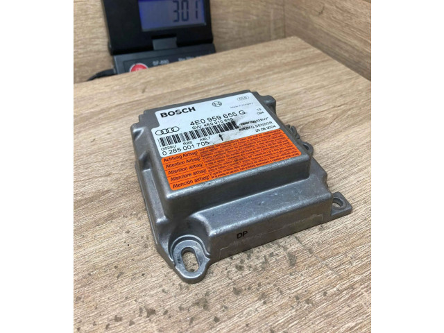 Блок подушек безопасности 4E0959655G, 0285001705   Audi A8 S8 D3 4E