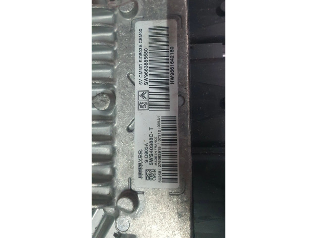 Řídící jednotka 9663885680, 9661642180   Peugeot 307 CC 2005
