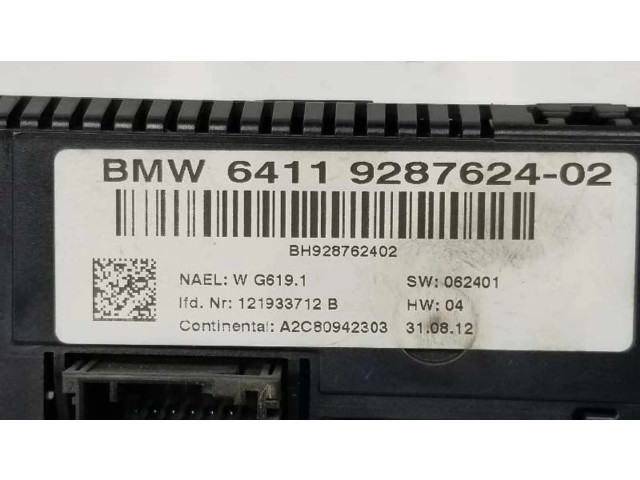 Блок управления климат-контролем 64119287624, A2C80942303   BMW X1 E84