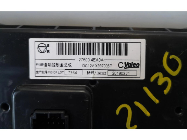 Блок управления климат-контролем 275004EA0A, 275004EA0A   Nissan X-Trail T32