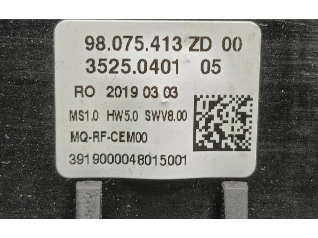 Vstřikovač 98340409ZD, 98075413ZD   Citroen Jumpy    YH01 