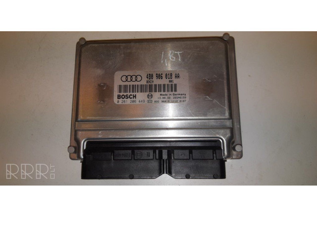 Řídící jednotka 4B0906018AA, 0261206449   Audi A4 S4 B5 8D 2000