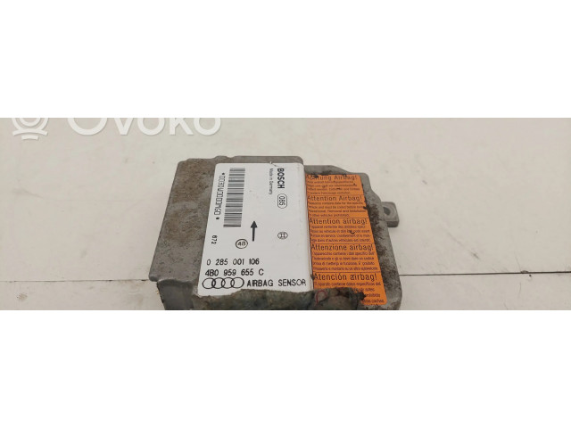 Блок подушек безопасности 4B0959655C, 0285001106   Audi A6 S6 C5 4B