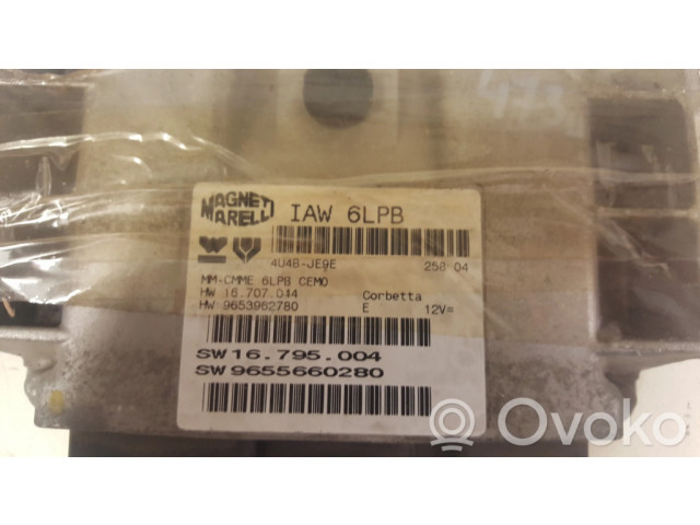 Řídící jednotka 9653962780, 9655660280   Citroen C5 2004
