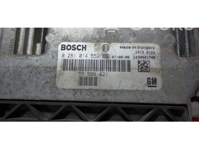 Блок управления двигателя 014, 281   Saab 9-3 Ver2
