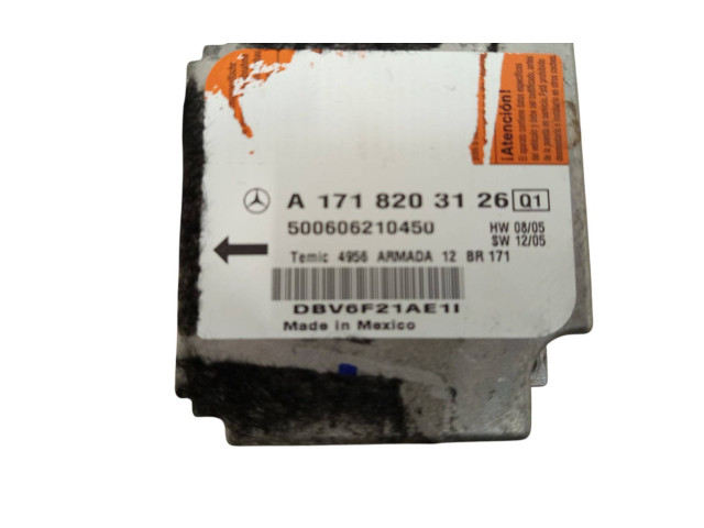 Блок подушек безопасности A1718203126, 500606210450   Mercedes-Benz SLK R171