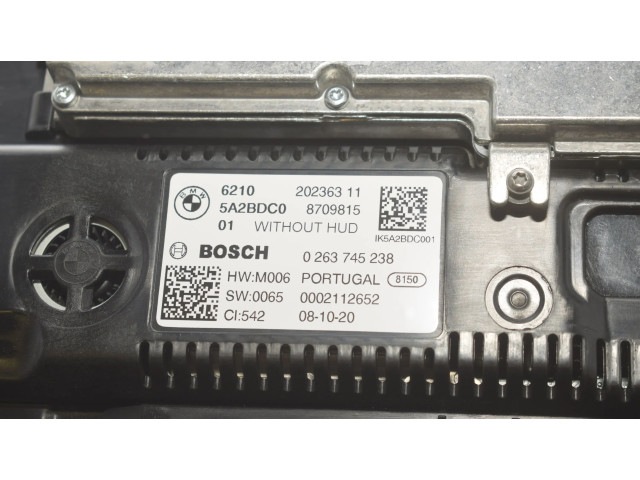 Přístrojová deska  BMW 3 G20 G21 2020 5A2BDC0, 5A762C9  