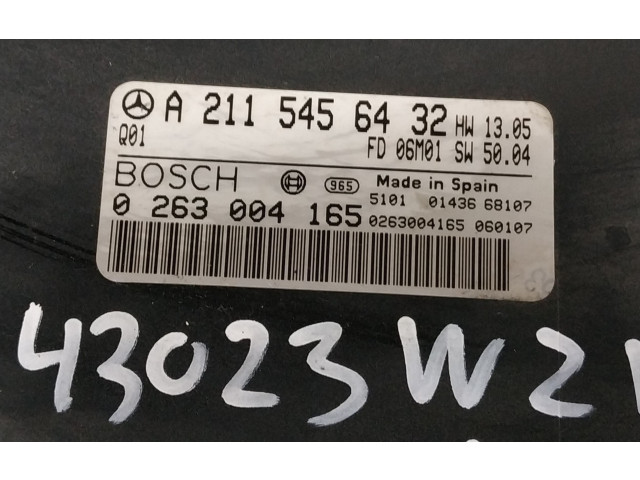 Блок управления A2115456432   Mercedes-Benz E W211