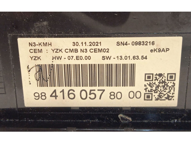 Панель приборов 9841605780   Peugeot Partner III       