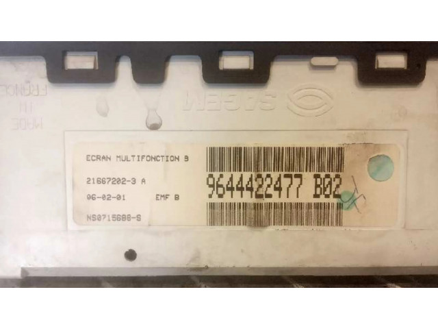 Дисплей    9644422477, 216672023A   Citroen C5