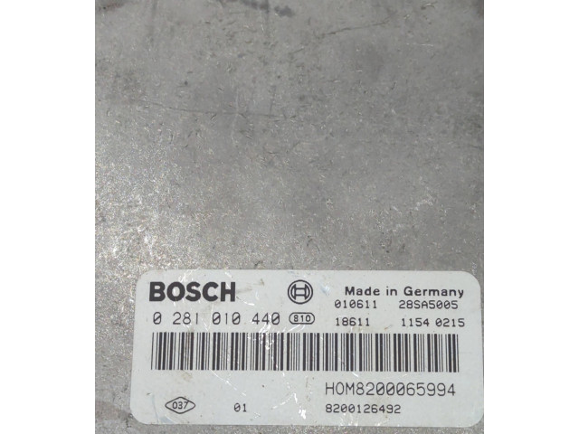 Řídící jednotka 8200065994, 8200126492   Volvo S40, V40 2002