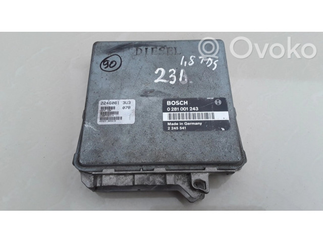 Řídící jednotka 0281001243, 2246061   BMW 3 E36 1997