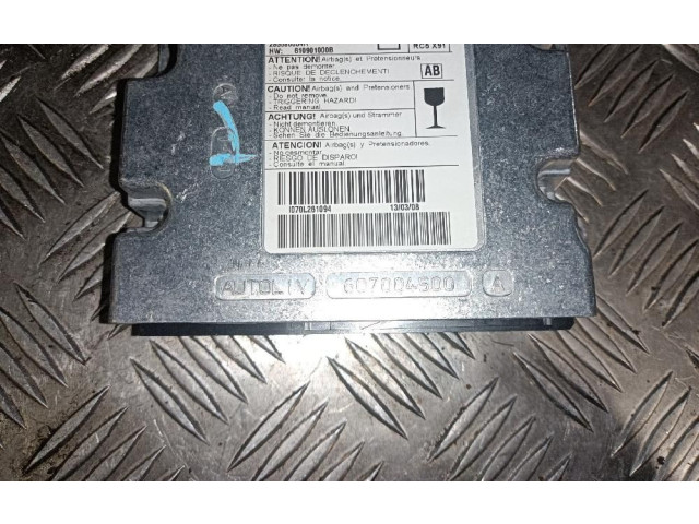 Блок подушек безопасности 610901600   Renault Laguna III