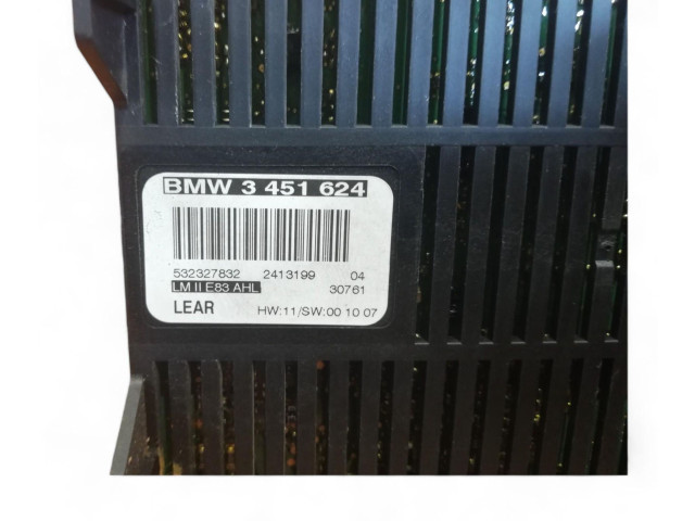 Блок комфорта 3451624, 204D4   BMW X3 E83   