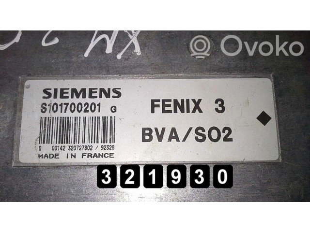 Řídící jednotka S101700201G   Citroen XM 1991