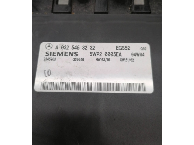 Блок управления коробкой передач A0325453232   Mercedes-Benz C W203