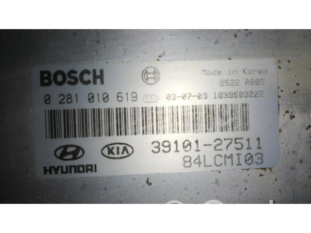 Řídící jednotka SLV3910127511   Hyundai Accent 