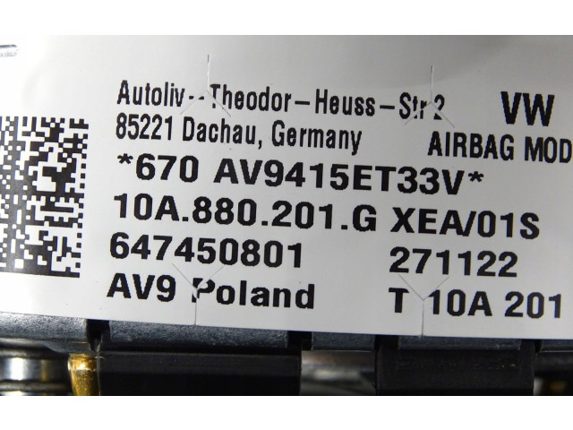 Zpětné zrcátko  Volkswagen ID.3 2022  10A880201G, 10A880201G  