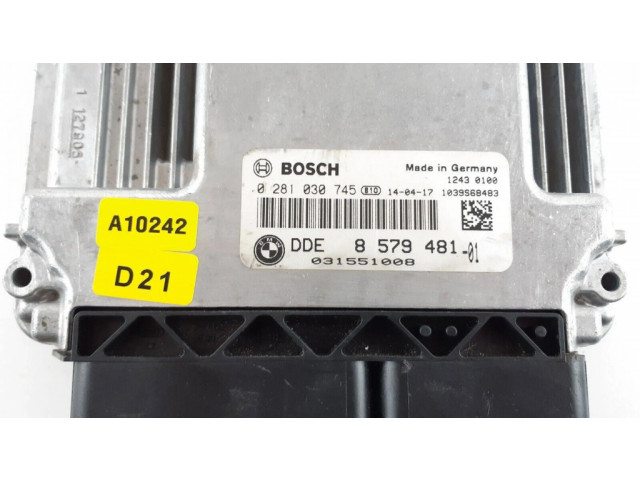 Řídící jednotka 8579481, 0281030745   BMW 2 F22 F23 2014
