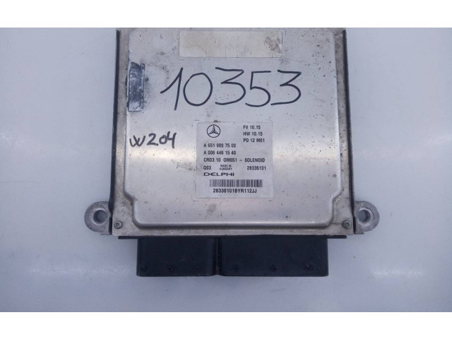 Řídící jednotka A6519007500, A0064461540   Mercedes-Benz C W204 2012