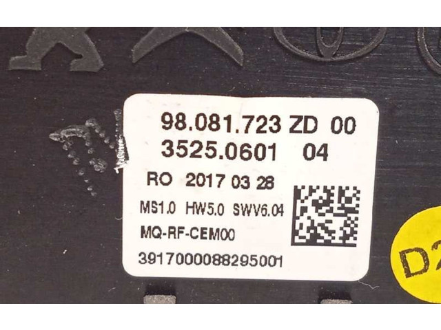 Блок управления климат-контролем 98081723ZD   Toyota Proace