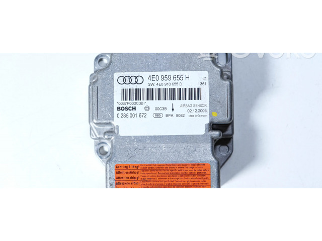 Блок подушек безопасности 4E0959655H   Audi A8 S8 D3 4E