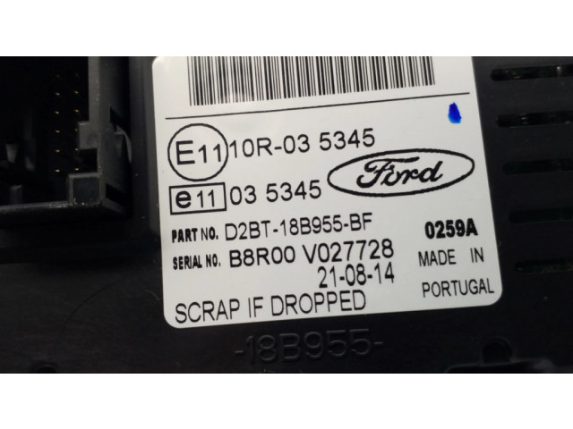 Дисплей    D2BT18B955BF, B8R00V027728   Ford Fiesta