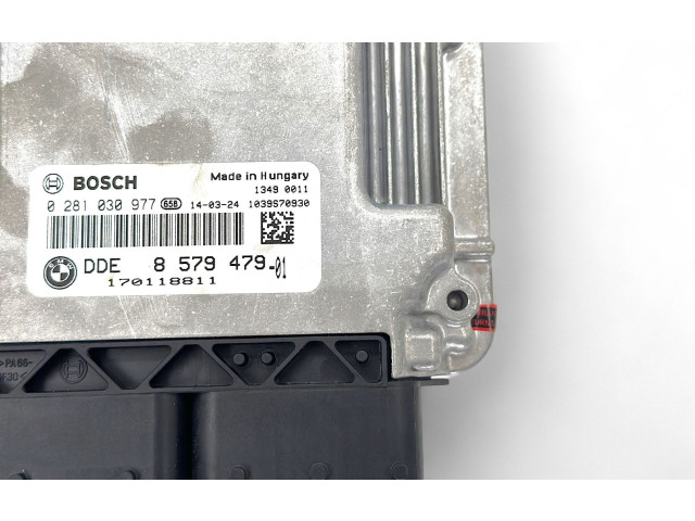 Pojistková skříňka Блок управления двигателя 0281030977, 170118811   BMW 3 F30 F35 F31 2014