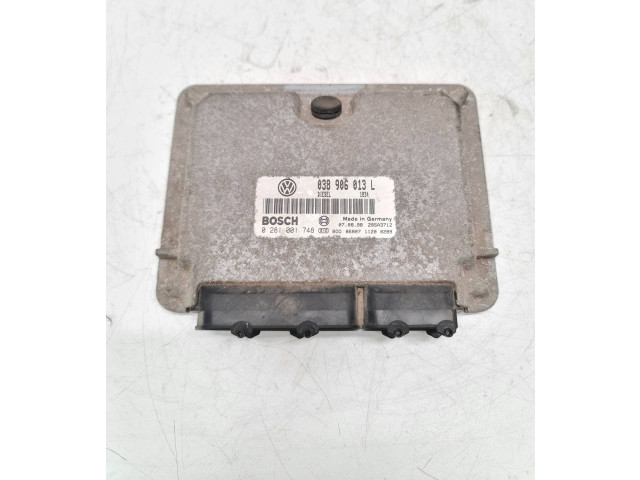 Řídící jednotka 038906013L, 0281001748   Volkswagen Lupo 1998