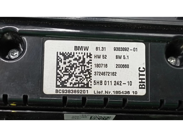 Блок управления климат-контролем 6131938389201   Mini One  Cooper F56 F55