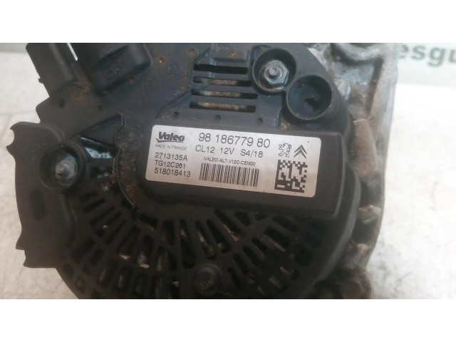 Генератор 9818677980, ALTERNADOR   Citroen C4 Grand Picasso      