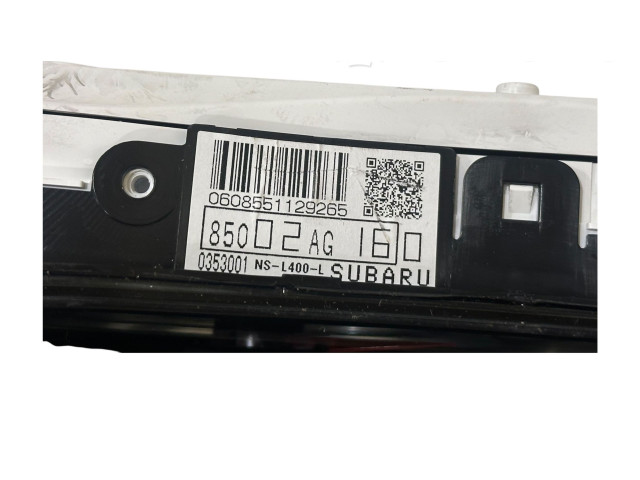 Přístrojová deska  Subaru Legacy 2010 85002AG160  