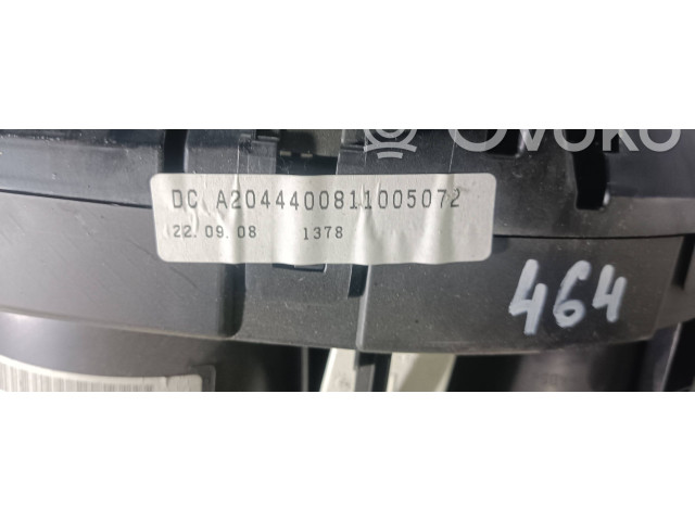 Přístrojová deska  Mercedes-Benz C W204 2009 A2044400811  
