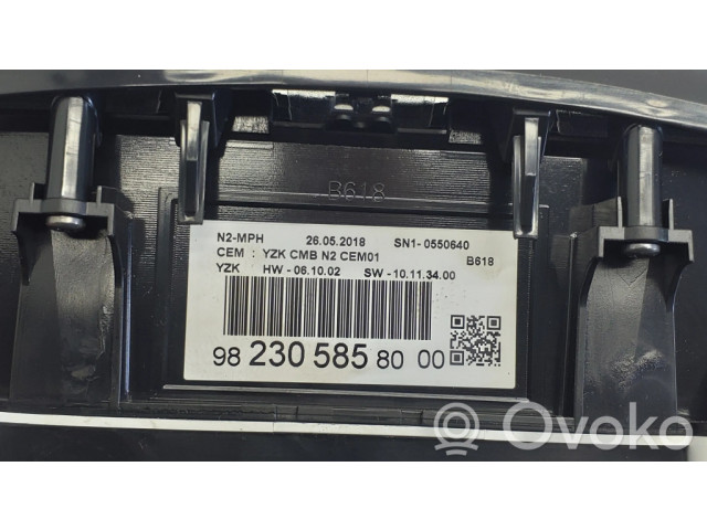 Панель приборов 9823058580   Citroen C3       