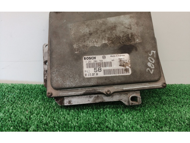 Řídící jednotka 9631528780, 9631528780   Peugeot 106 1998