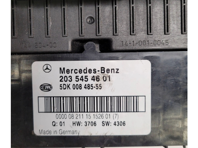   Pojistková skříňka 2035454601, 5DK00848555   Mercedes-Benz CLK A209 C209 2004