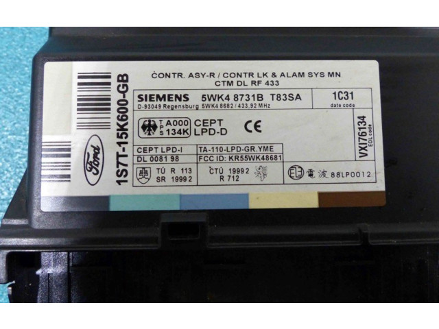 Řídící jednotka 1S7F-12A650-JC, IMPRK846724   Ford Mondeo Mk III 2001